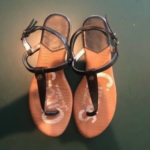 Circus by Sam Edelman black sandals.